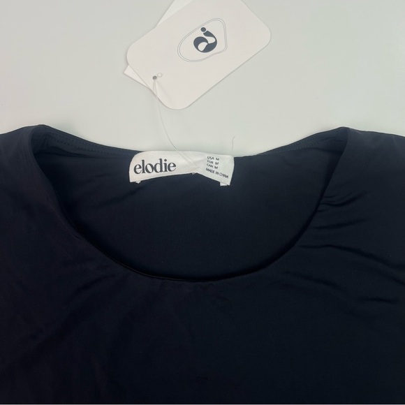 Nordstrom Elodie Black Tank Top sz Medium NWT - Picture 4 of 5